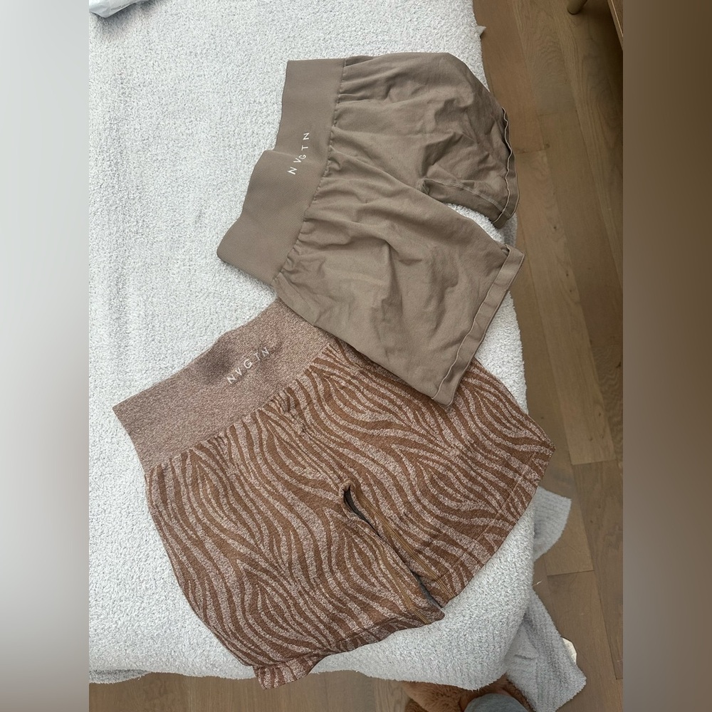 NVGTN Brown SHORTS SIZE LARGE